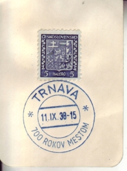 CZ 1938 09 004 ●